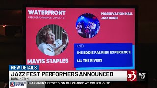 Burlington Discover Jazz Festival announces lineup, unique performances