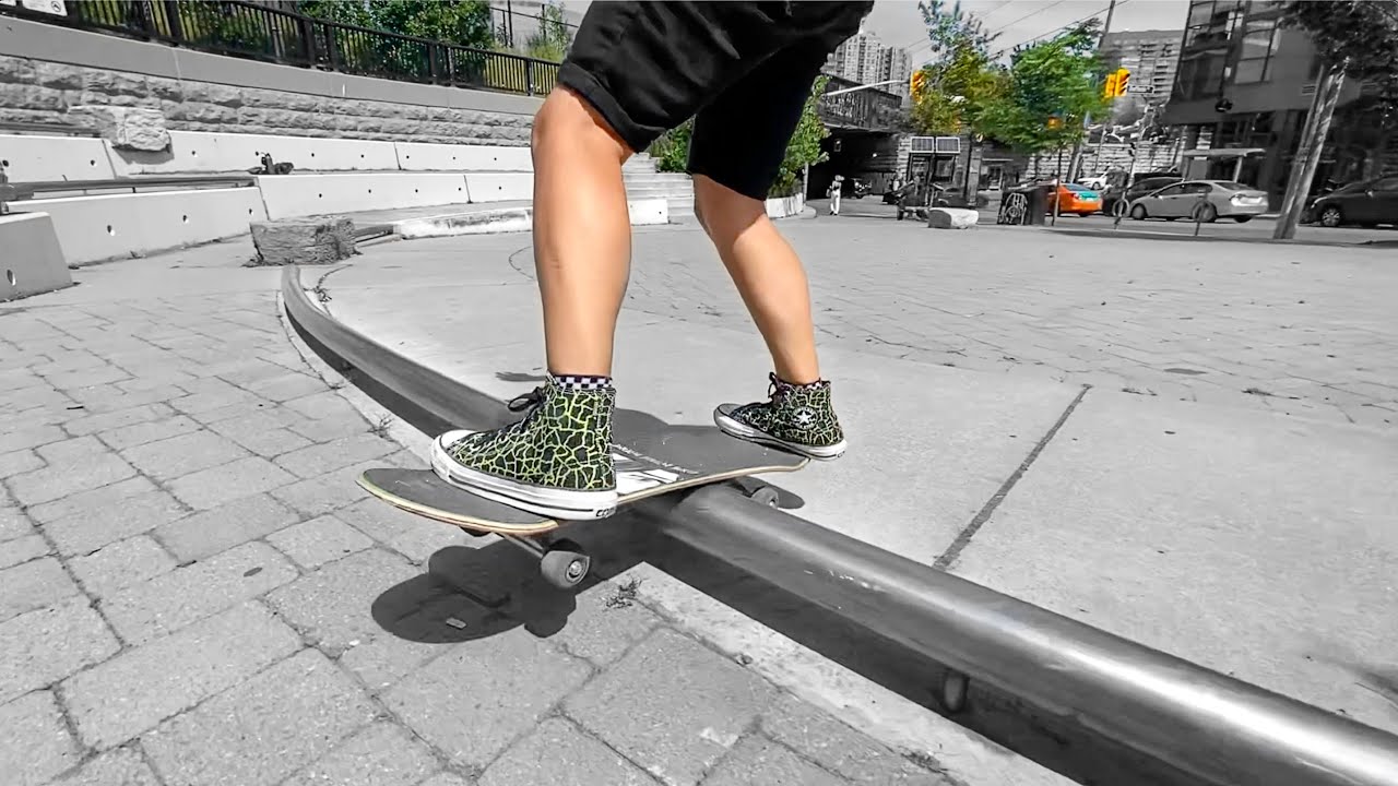 Skating Downtown Toronto part 1 QUEEN AND DUFFERIN YouTube