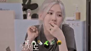 Rose eating soft pink ❤️ #eating #kpop #blackpink #rosé screenshot 4