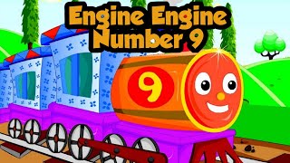 Engine Engine Number 9Nursery Rhymeskids Rhymesenglish Rhymeskidssongswatch And Learn