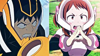 Uraraka And Sero Vs Nine Full Fight (DUB) | My Hero Academia Heroes Rising