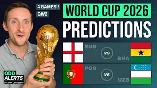 World Cup Predictions: England v Ghana (Kane's Record) + Portugal v Uzbekistan + 2 More | Best Bets