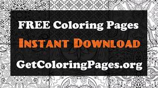 Abstract fantasy art coloring pages