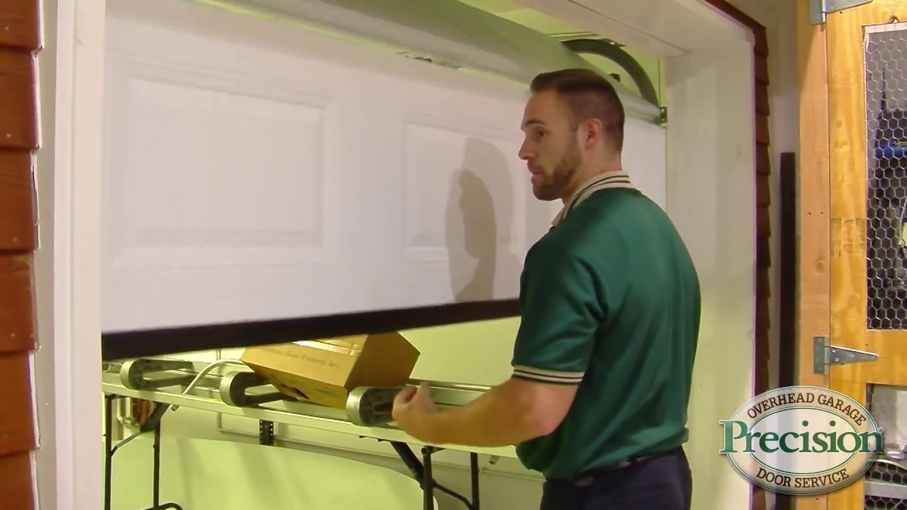 Precision Garage Door Spring Repair Pittsburgh Youtube