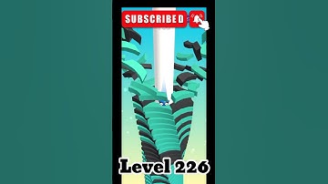 Level 226 Stack Ball ✅ #shortsvideo #gaming #stackball #aalsigaming #youtubeshorts #facebookviral