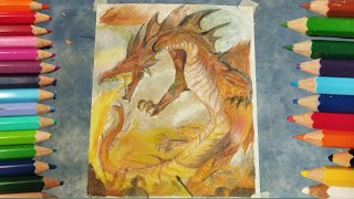 dragon drawing part 1 / how to draw dragon screenshot 3
