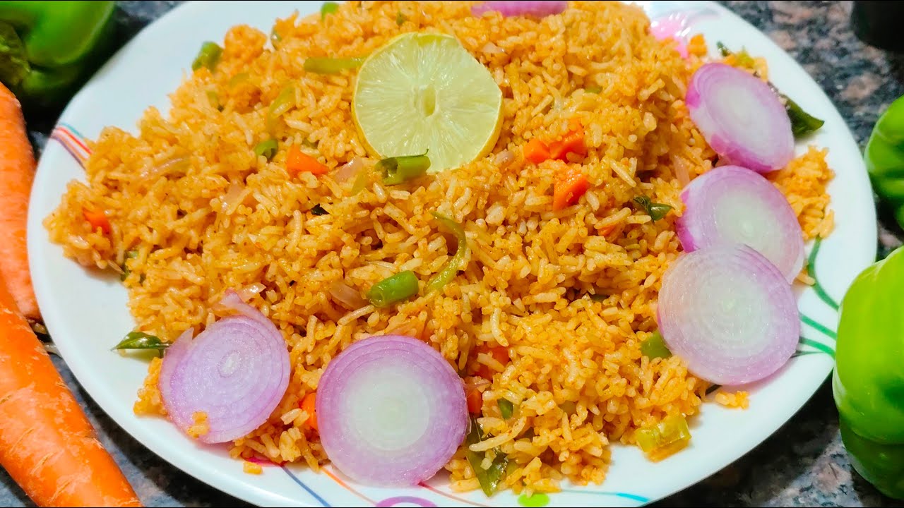 Ultimate Street style vegetable fried rice -Fast, Fresh & Flavourful ...