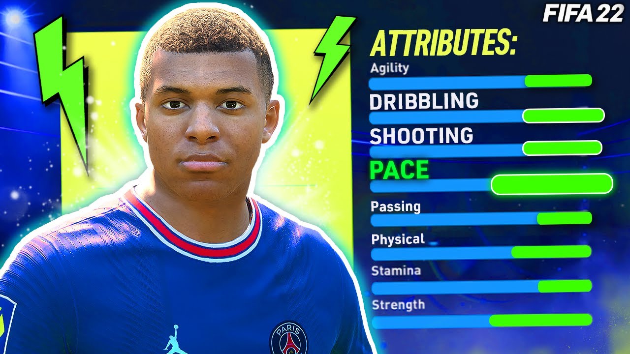 THE FASTEST STRIKER BUILD⚡️....CREATING MBAPPÉ ON FIFA 22 PRO CLUBS