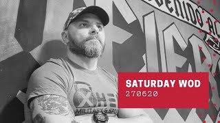SATURDAY WOD 270620