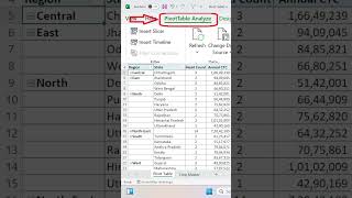 How to Remove + - (expand/collapse buttons) button in Pivot Table | Excel_and_PowerBI | #shorts