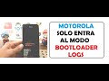 Cuando enciendo mi celular motorola moto g7 solo entra al modo bootloader logs startup failed