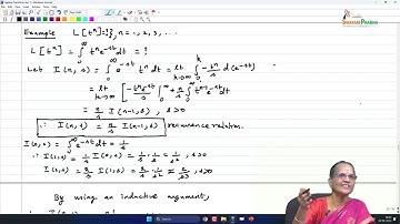 Laplace Transform Methods for solving ODEs 3 #swayamprabha #ch38sp