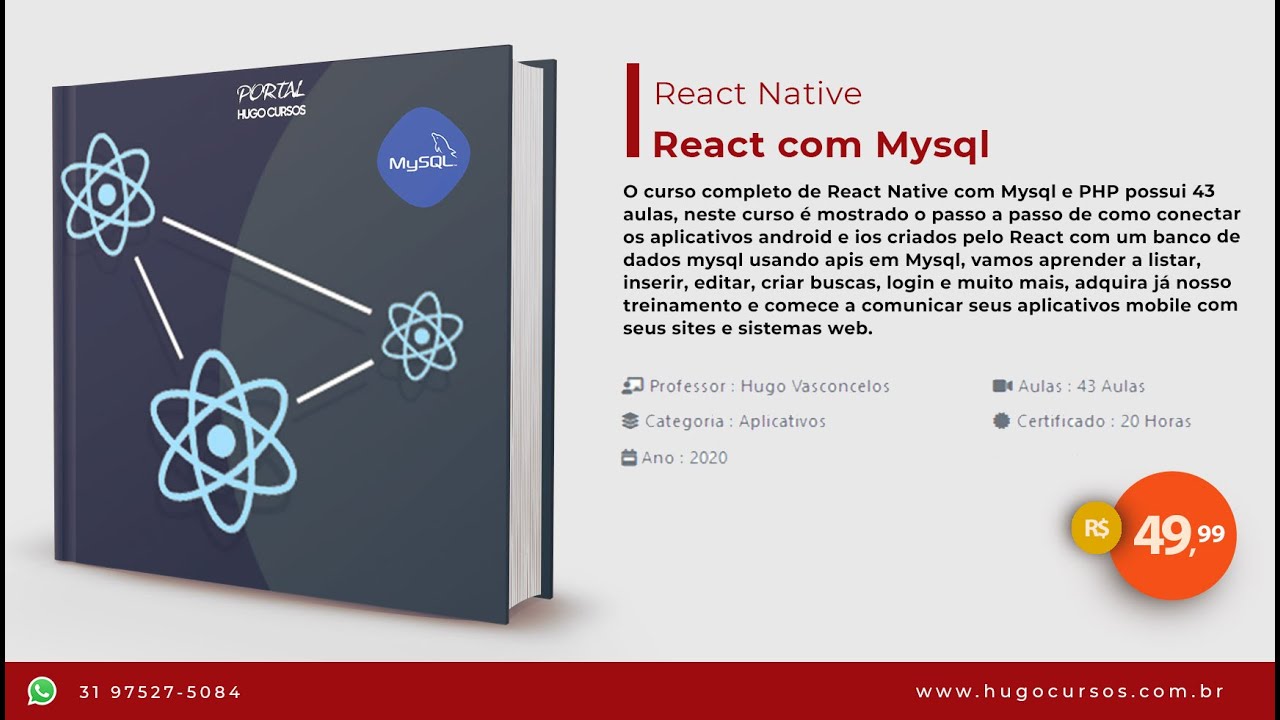 React com Mysql - Aula 01 - React Native com Mysql - YouTube