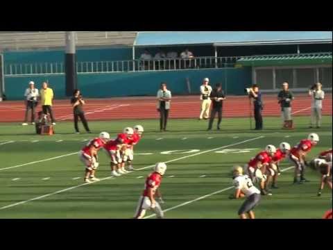 アメフト 2012 関西学生 関西大学カイザース 対 神戸大学レイバンズ 1