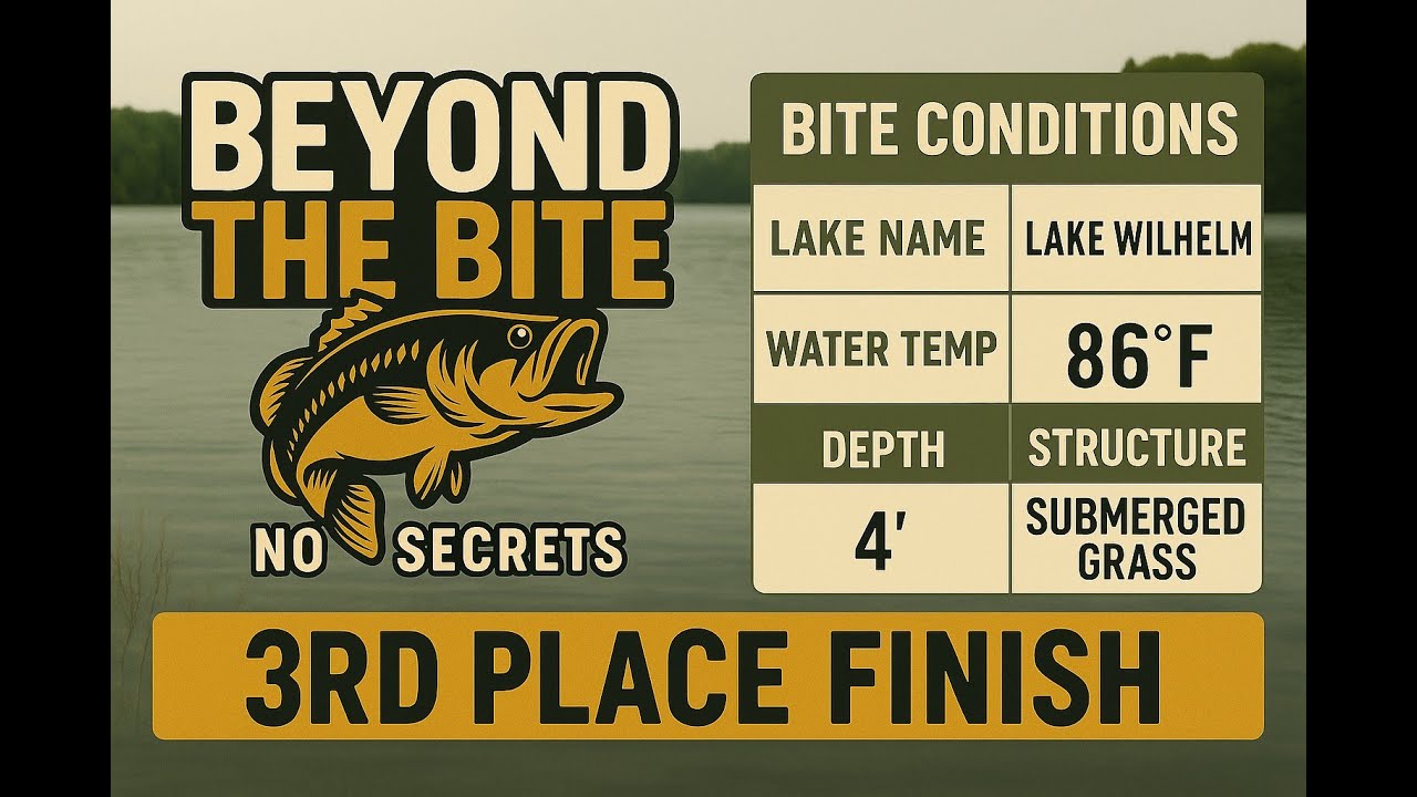 Beyond the Bite: Lake Wilhelm (3rd Place Finish – 14 lbs)