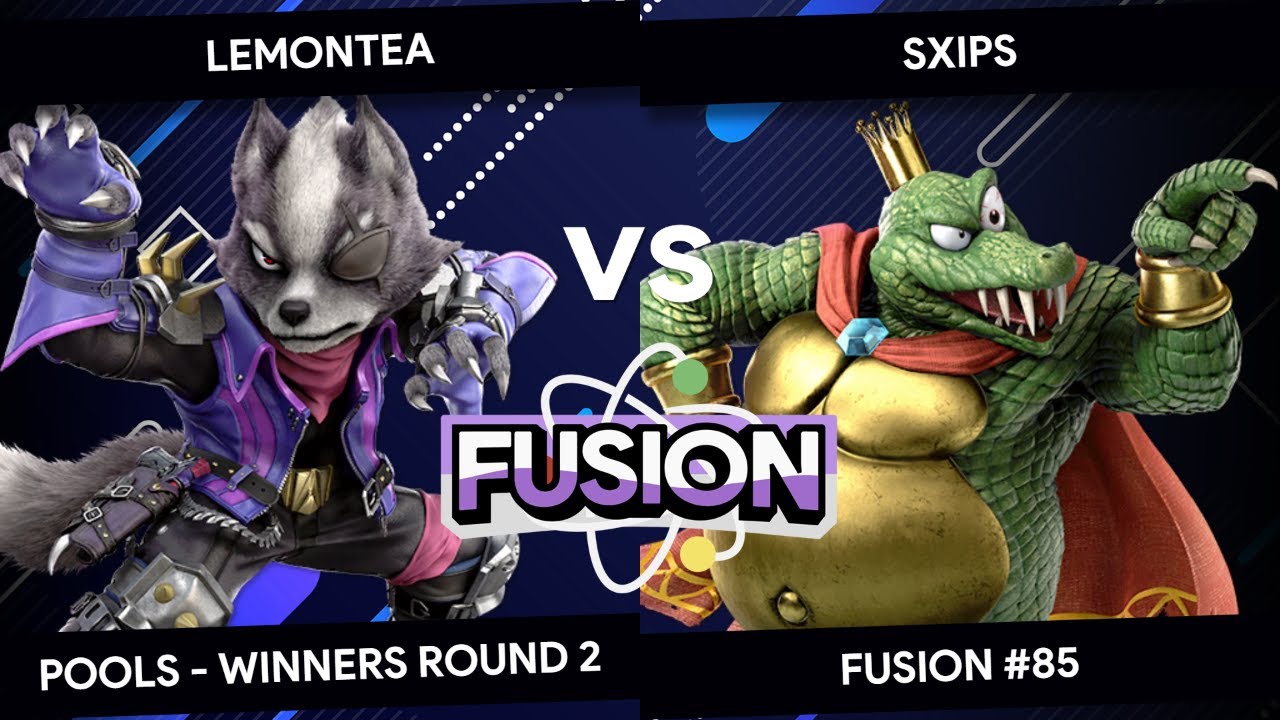 Fusion #85 - LemonTea (Wolf) vs Sxips (King K. Rool) - Pools - Winners Round 2