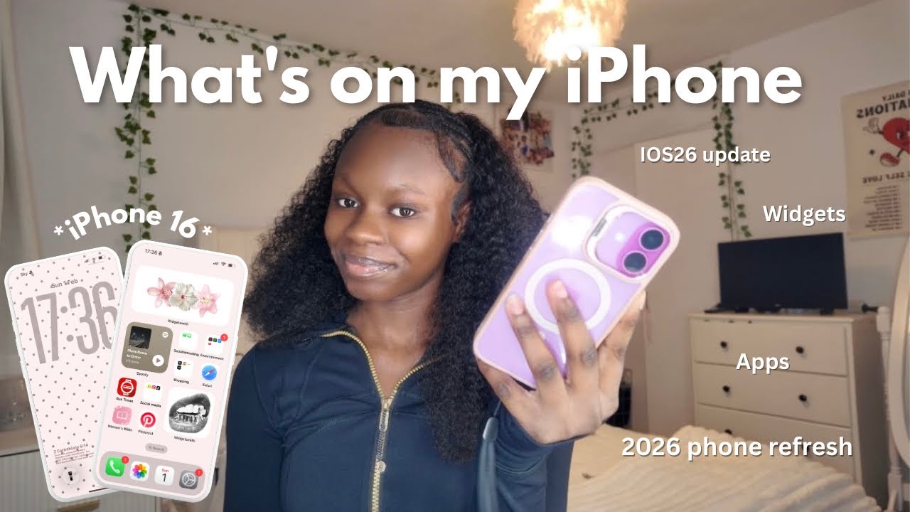 Что у меня на iPhone 16 | Эстетические виджеты и приложения для iOS 26