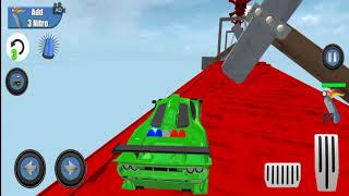 Extreme Police Car Stunts Driving - #1 Impossible Police Car Games - Police Car Stunt Game 2021 screenshot 1