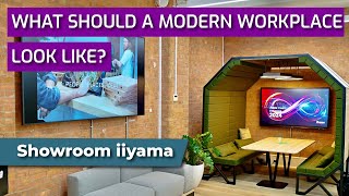 Welcome to iiyama London Showroom | Interactive Displays Overview | The idea of the modern workplace