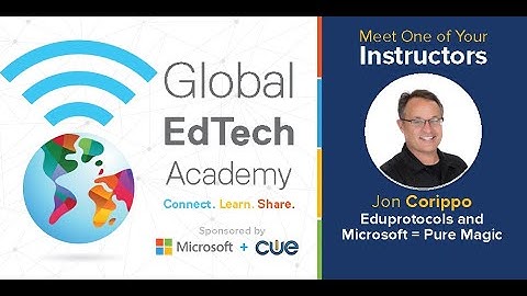 Eduprotocols + Microsoft = Pure Magic! with Jon Corippo