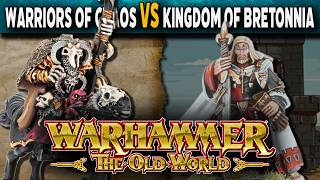 Warriors of Chaos VS Kingdom of Bretonnia - Warhammer Old World Battle Report