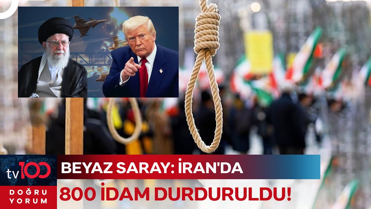 Son Dakika! Trump İran'da Olacak 800 İdamı Durdurdu, 