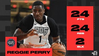 Reggie Perry Posts INSANE 24 PTS & 24 REB vs. Blue Coats: A New Raptors 905 Rebounding Record