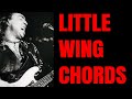 Little wing chords hendrix srv style jam track eb minor