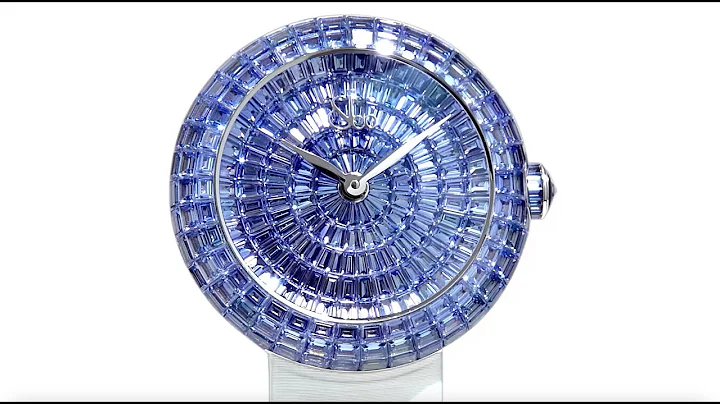 The Jacob & Co. Brilliant Full Baguette Icy Blue Sapphires