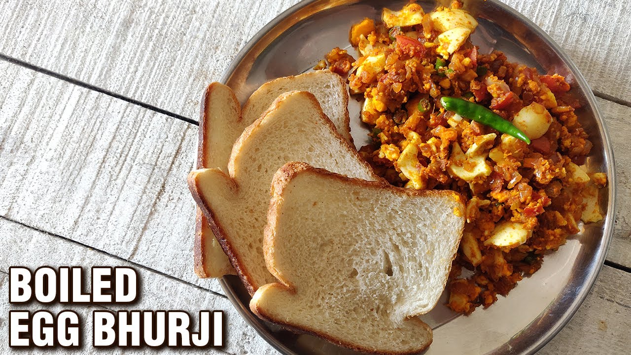 Boiled Egg Bhurji | How To Make Egg Bhurji | Boiled Anda Bhurji | Egg Recipe By Varun Inamdar | Get Curried
