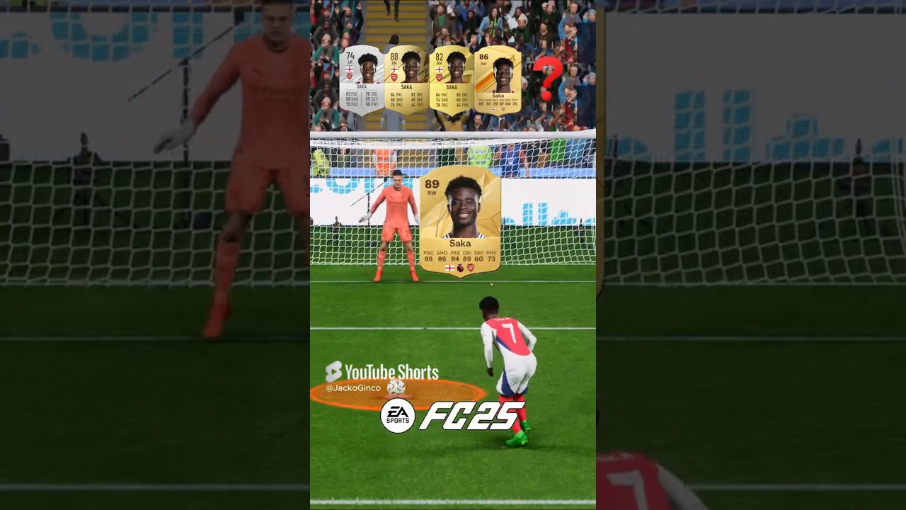 Saka evolution in FIFA 21 - FC 25 🥶 PS5