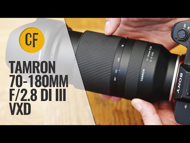 Tamron 70-180mm f/2.8 Di III VXD lens review with samples - YouTube