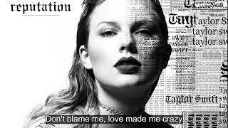 Taylor Swift - Don’t Blame Me (Official Instrumental)