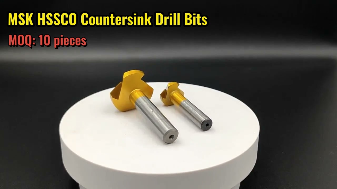 HSSCO Countersink Drills