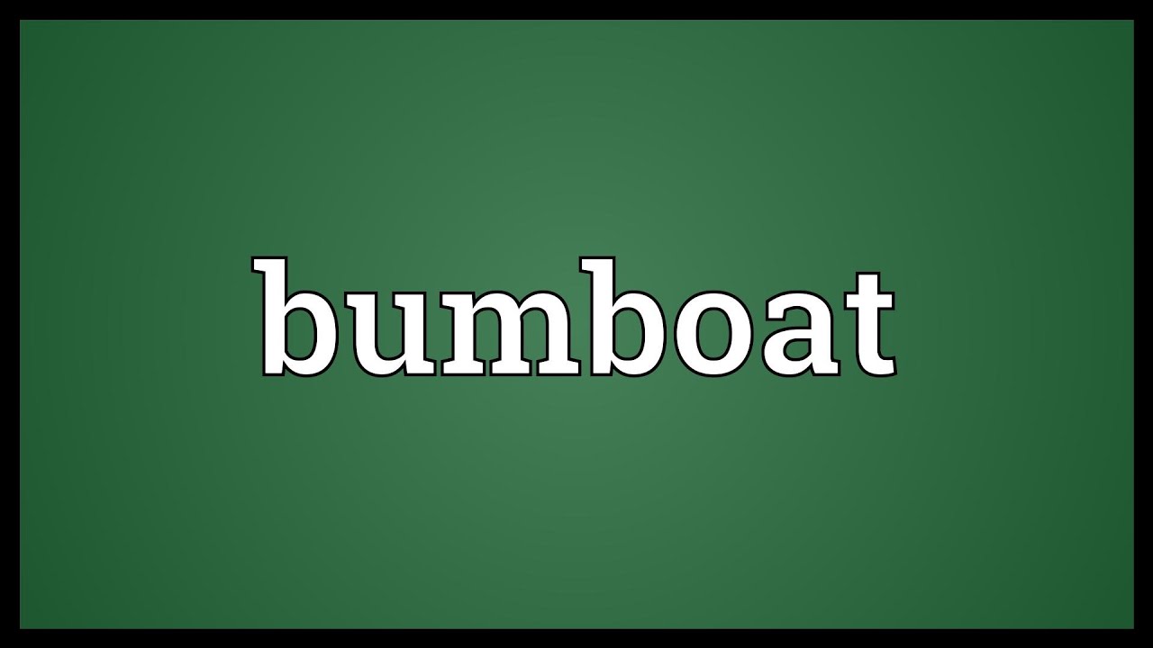 Bumboat Meaning