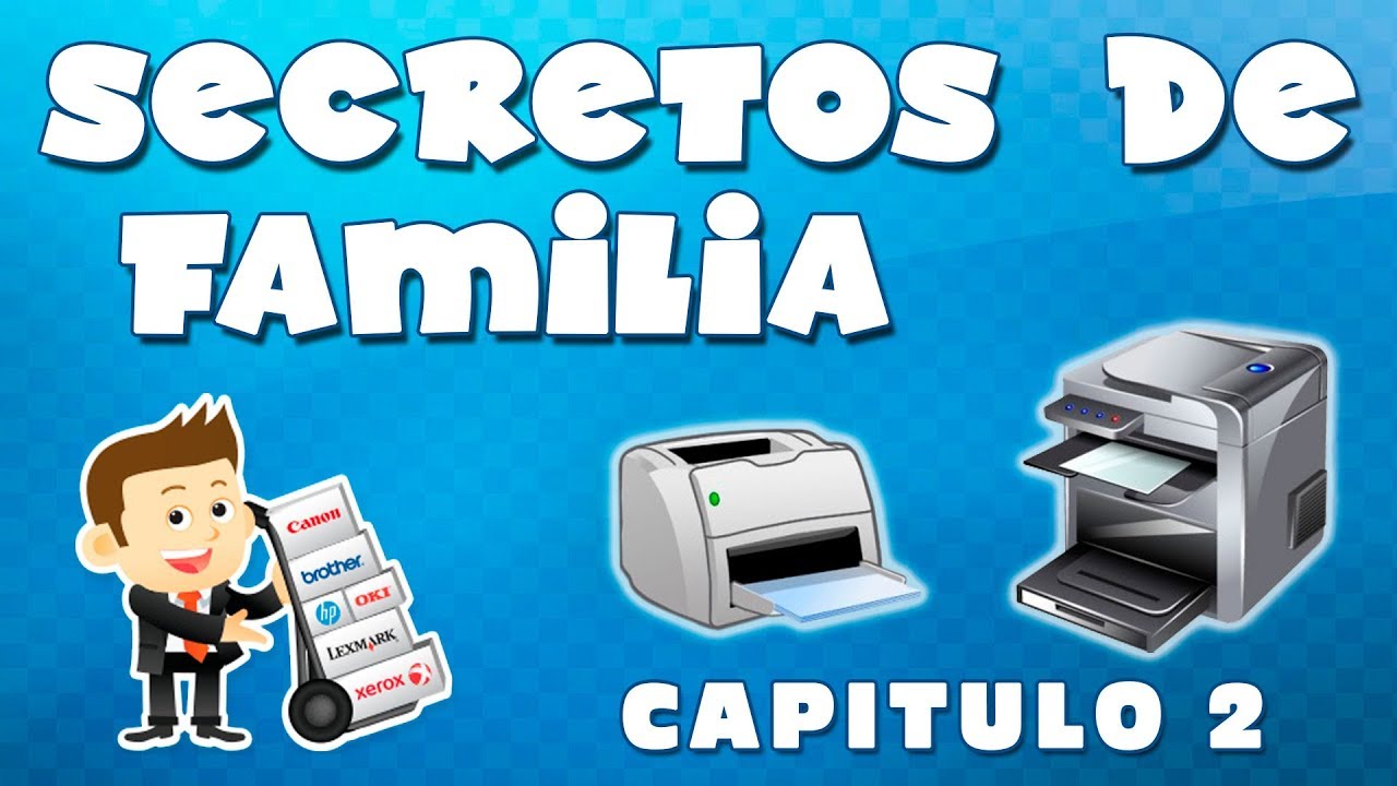 SECRETOS DE FAMILIA 2 │SIMILITUDES Y DIFERENCIAS ENTRE CARTUCHOS HP Y CANON  - YouTube