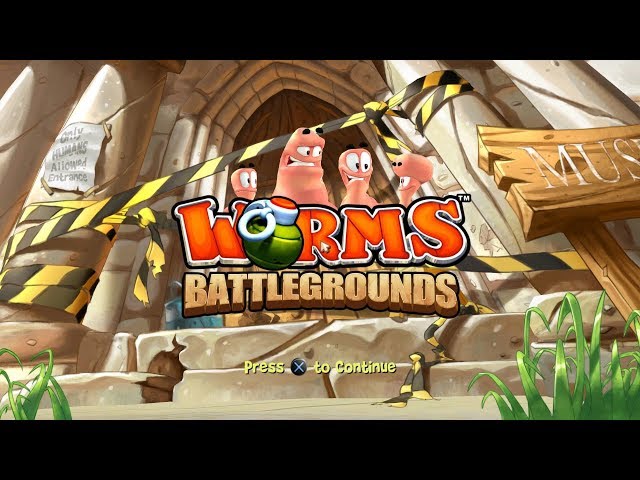 Worms Battlegrounds - Esse Jogo é muito Engraçado - PS4 