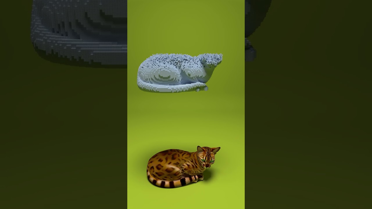 cat lego (animation)  