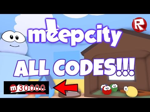 Meepcity All The Codes 100 Working March 2017 Roblox Youtube - roblox meepcity code 2018