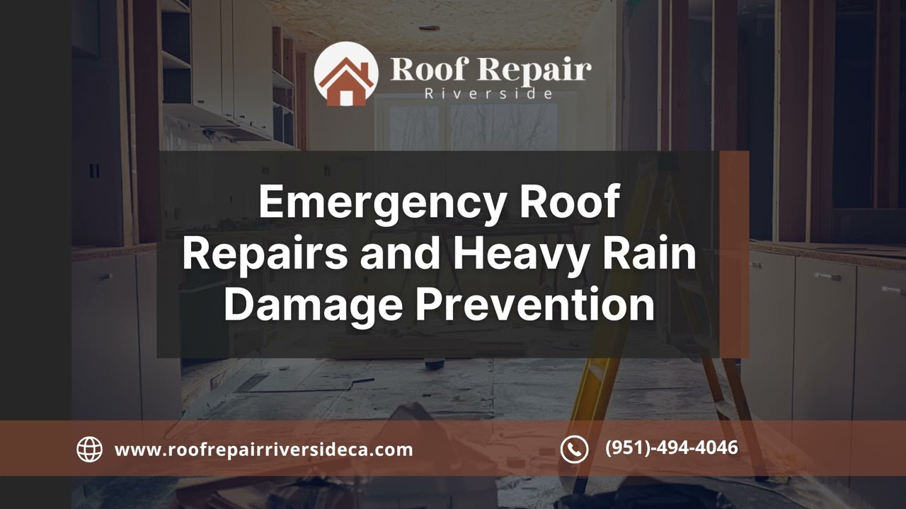 Emergency Roof Repairs and Heavy Rain Damage Prevention