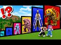 1000 YOUTUBER MASUK 10 PORTAL VERITY ROBOT SAMPAI PORTAL GODZILLA DAJJAL DI MINECRAFT! 