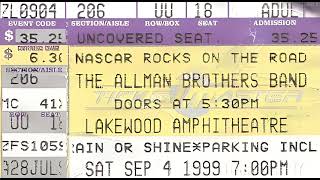 Allman Brothers Live At Lakewood Amphitheatre, Atlanta Georgia, 9/4/1999 (Full Concert)