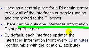 OSIsoft: Create interface health points with ICU. v3.4.375