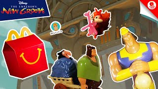2001 Mcdonalds Disney The Emperors New Groove Happy Meal Set 1-4 Complete