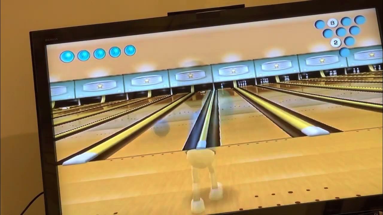 Wii Sports Picking Up Spares Gameplay YouTube