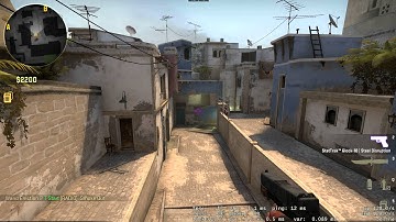 CS:GO Mirage Smoke Mid Window, 128 tick using jump+throw script
