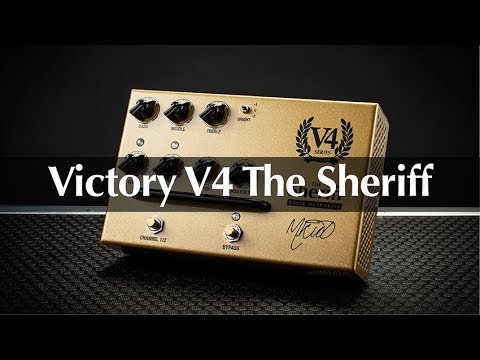 Victory V4 The Sheriff Pedal Preamp – Full Demo With Rabea Massaad & Martin Kidd