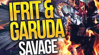 Ifrit & Garuda - Savage Difficulty | Eden's Verse | Final Fantasy XIV Online