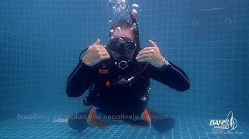 Neutral buoyancy with oral inflation - PADI Skill Circuit - Divemaster and IDC