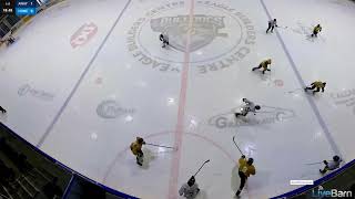 BCHL Camp team Gold (Ryan #14) vs team White 20:55 Asst, 46:58 Goal, 1:06:20 Asst, 50:30 Nice Hit